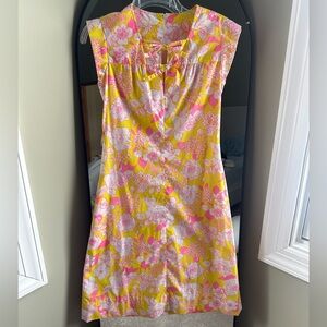 Lilly Pulitzer Liza Dress in Pink and Yellow
